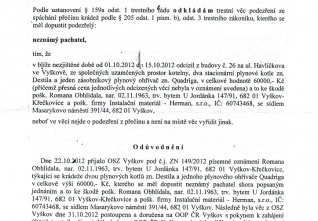 kotelna - trestní