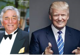 Petr Falk a Donald Trump