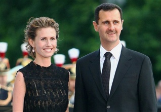 assad and wife