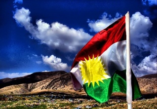 kurdistan vlajka
