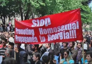stop homosexual propaganda georgia