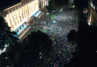 demonstrace tbilisi