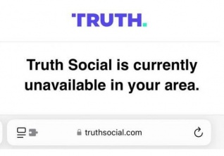 truth social blokace